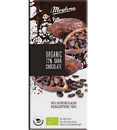 Meybona BIO hořká čokoláda 72% 100g